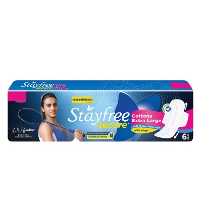 Stayfree Secure Extra Long Pads With Wings 