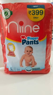 Nine Diaper Pants L Size 24 Pants